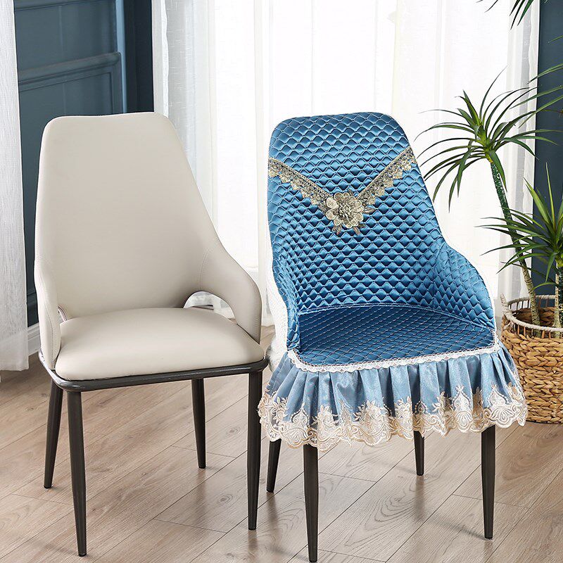 椅子套罩高级感全包餐桌椅套2024新款意式高扶手软包靠背一体通用