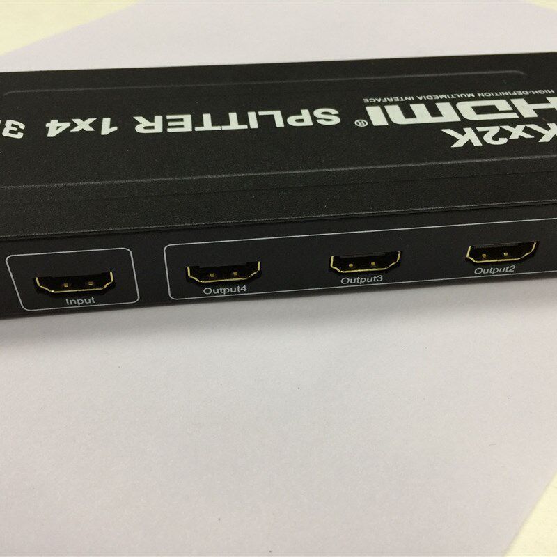 包邮 高清4K HDMI分配器1分4 高清电视HDMI分线分屏器一进四出