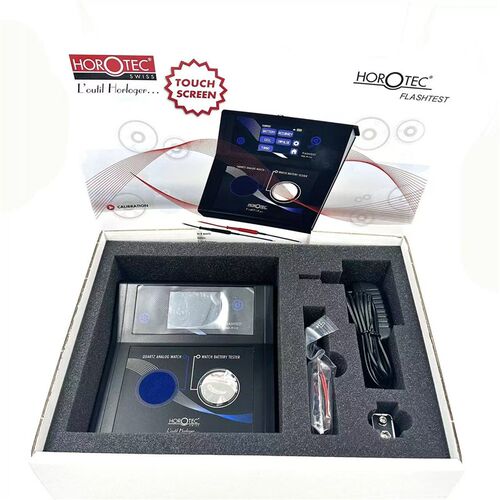 士原装HOROTEC MSA19.115多功能便捷式触屏幕石英机芯测试仪