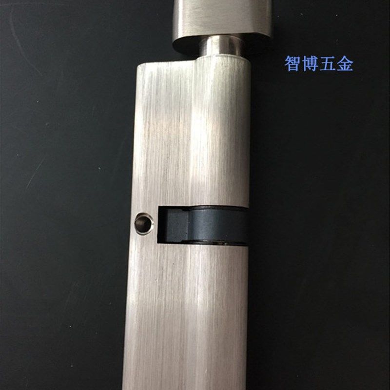90mm全铜锁芯大葫芦锁胆单开卧室房门锁芯欧式门锁芯 锌合金大90