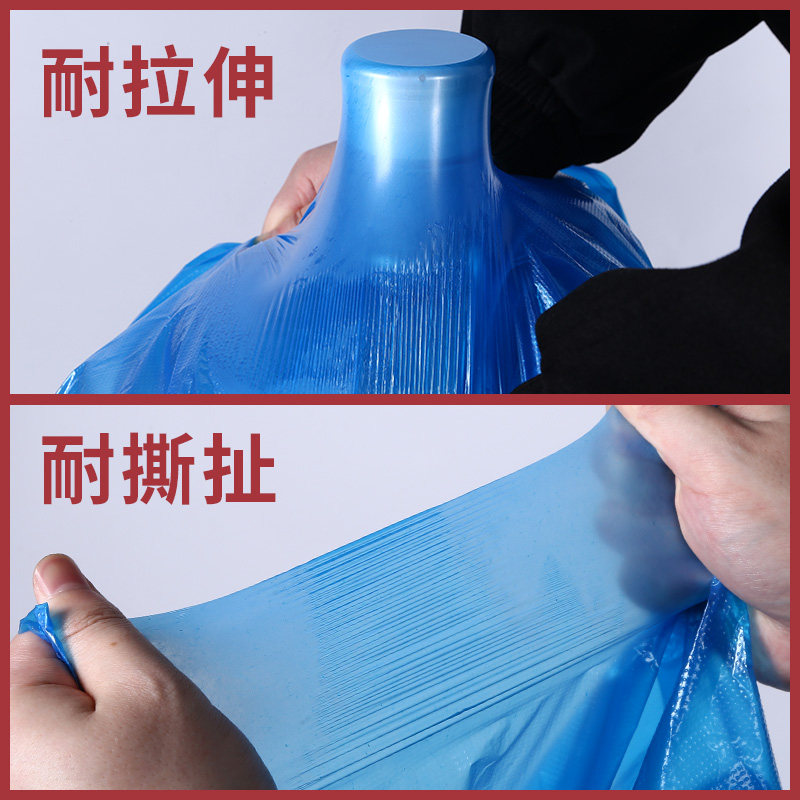 分类专用垃圾袋商用彩色大号加厚蓝色塑料袋红色80物业超大号绿色