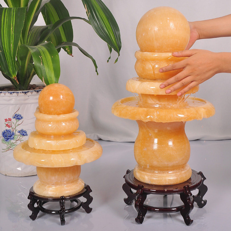 乐善堂 风水转运球流水摆件  新品饰品家具  流水喷泉公司开业