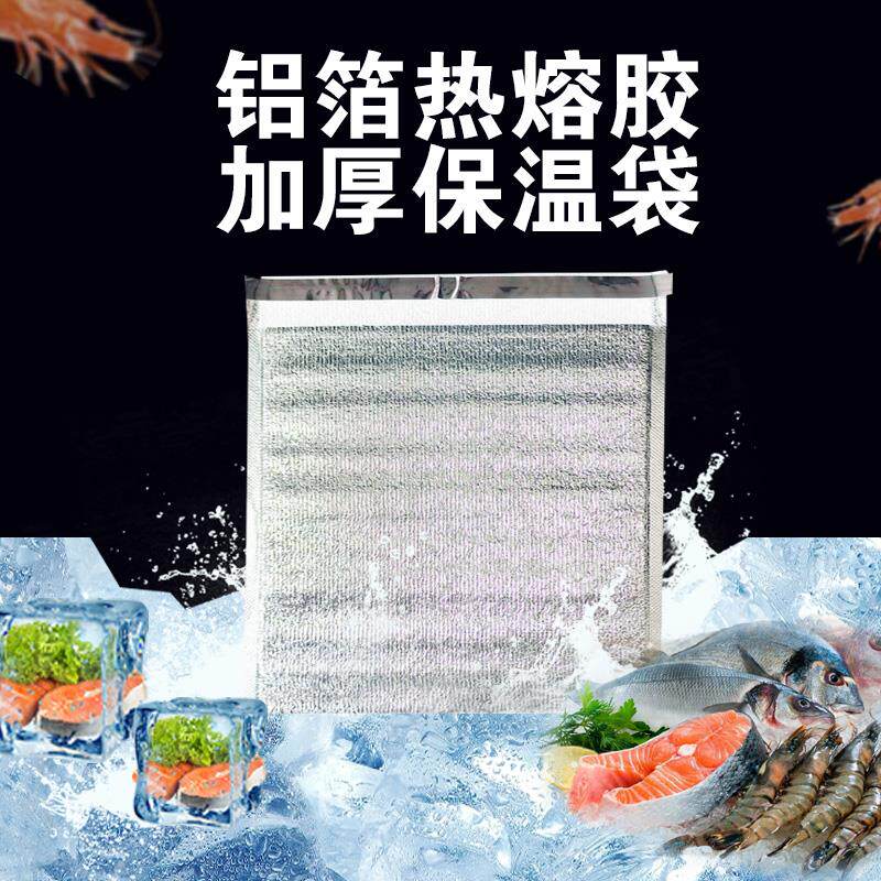 外卖打包一次性加厚立体铝箔保温袋铝箔袋披萨蛋糕生鲜烧烤保冷袋