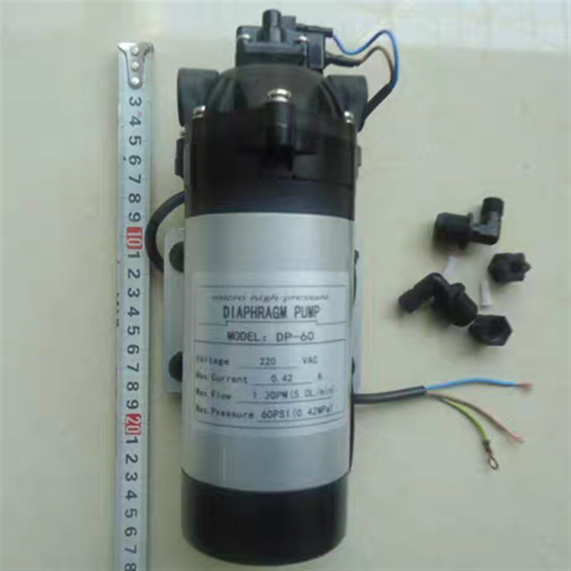 新款微型高压隔膜DP60150220V自吸高压家用泵增压水泵抽纯水机泵