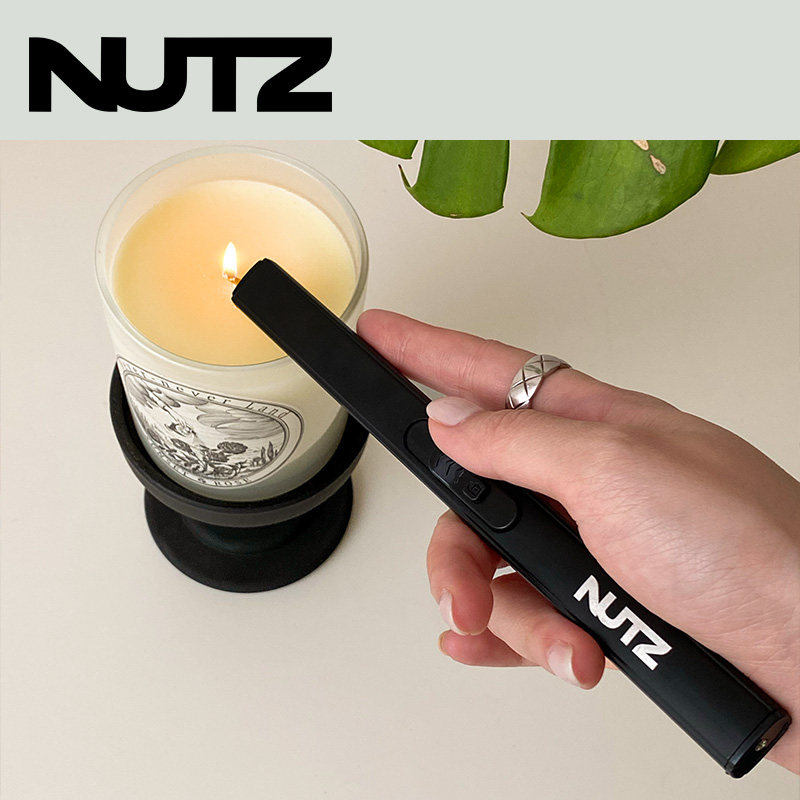 NUTZ香薰蜡烛脉冲点火器USB充电无明火点烛器超轻便携蜡烛工具