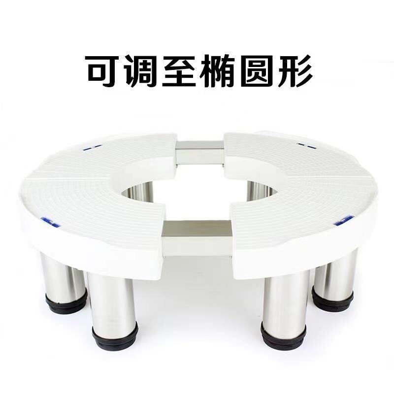 空调底座新圆形机室内空气能垫高加高5cm增高台柜机托架底盘
