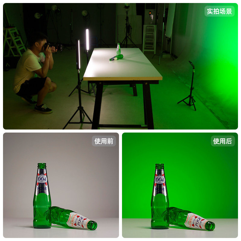 斯丹德全彩RGB补光灯 X2049 桌面平板灯 摄影用便携LED灯图片