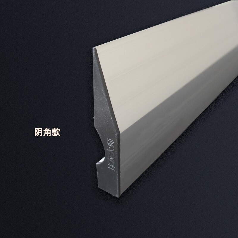 刮灰靠尺腻子铝合金刮尺加厚2米直尺斜边刀口尺硬质抹灰铝型材