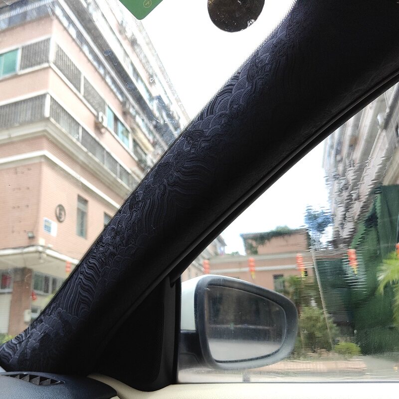 汽车ab柱贴布内饰自粘背胶中控顶棚改装改色翻新锦鲤jdm装饰布贴