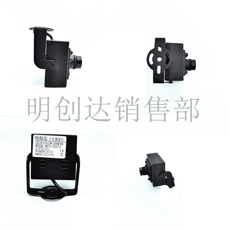 大广角全景POE红外方块网络监控摄像机家用有线工业医疗IPC摄像头