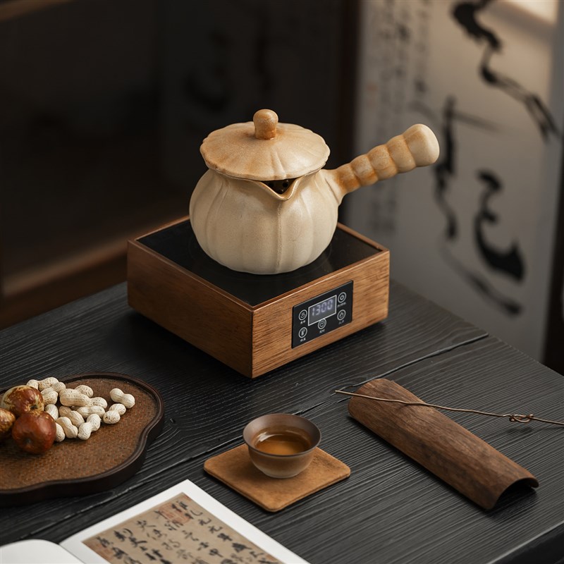 围炉煮茶家用云南罐罐奶茶电陶炉煮茶器陶壶烤奶茶罐茶壶陶土罐