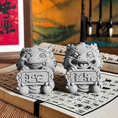 国风中式小龙摆件治愈系茶宠桌面玄关造盆景高档家居装饰新年礼品