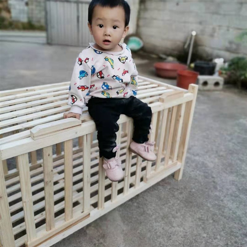 实木鸡笼 杉木家用老式阳台养鸡鸭简易鸡舍家用大号户外养殖笼窝