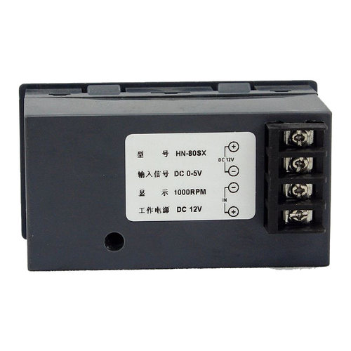 HN-72SX小尺寸数显表AC220V电压表电流表 AC12vAC24v控制柜电器柜