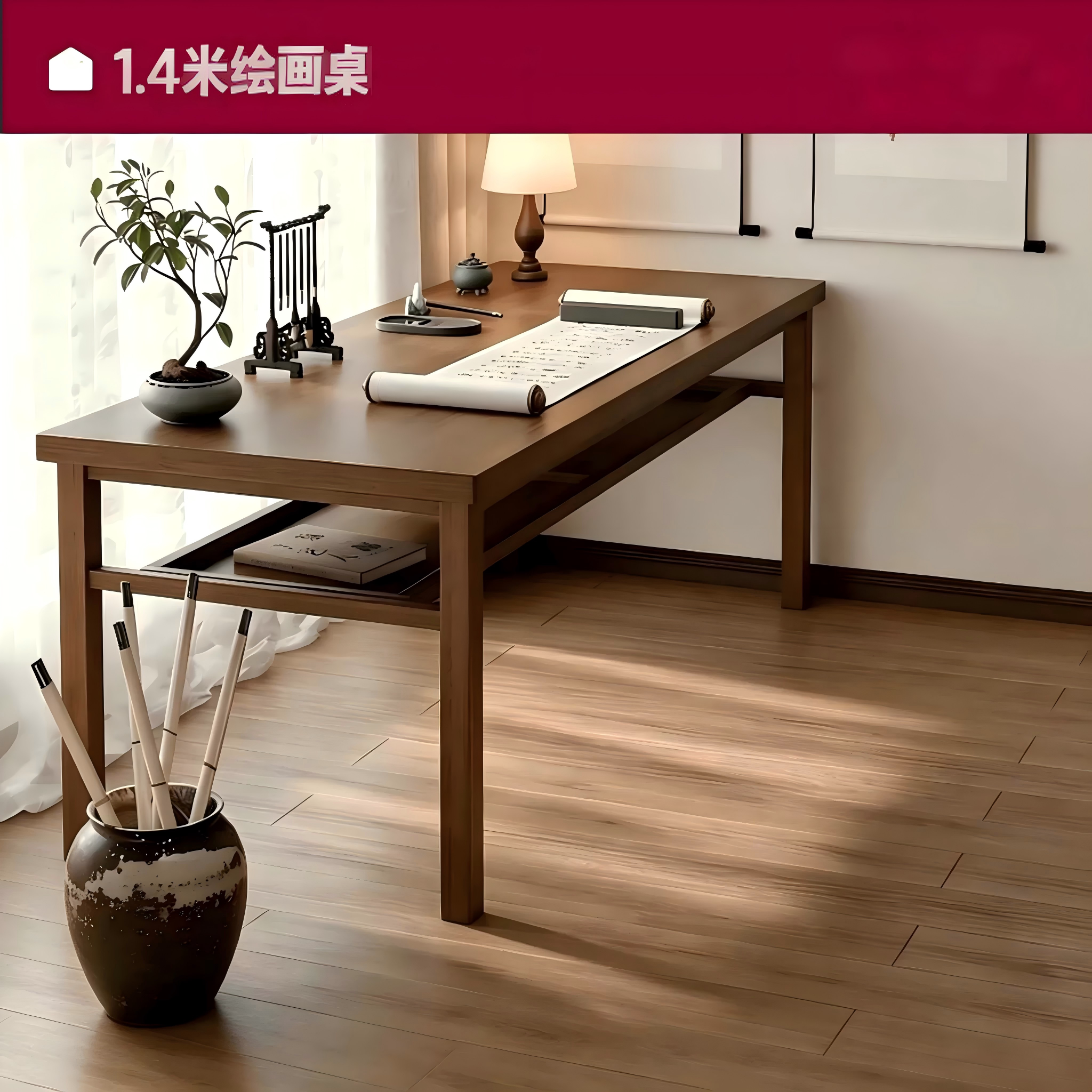 昌佑达1.4米绘画桌架拷贝台临摹台