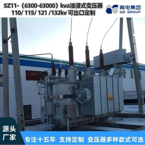 青电变压S系列 S12器厂  SZk20- 6300 5000 63000KA/110Vv油浸式