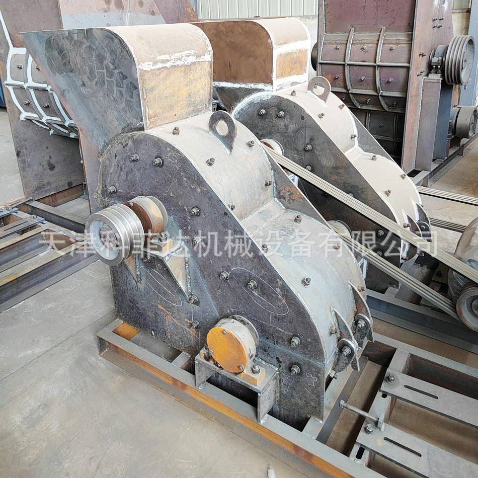 建筑骨料生砂产石113设砖厂原料粉碎机800*8瓦00锤式双级破备碎机