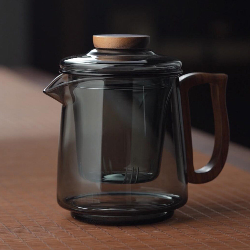 全度玻璃茶壶过滤冲茶器泡红茶沏绿茶加厚耐高温茶水分离煮茶茶具