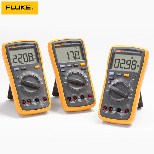 FLUKE福禄克数字万用表F15B+17B+18B+12E+101高精度全自动106/107