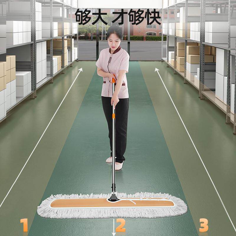饭店拖地去油办公室免手洗大拖把商场专用一体厂里用保洁