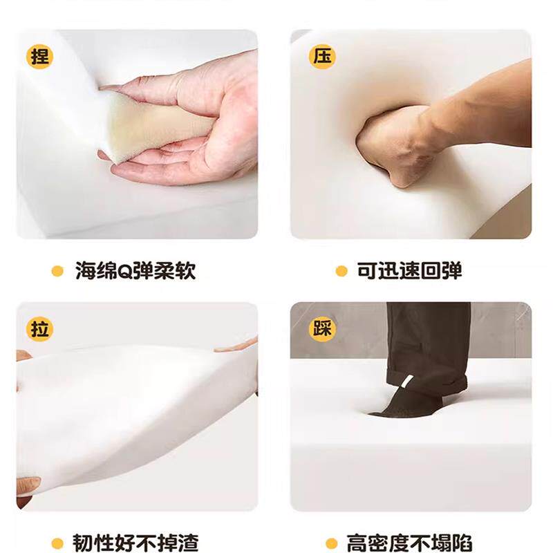 定制沙发垫高密度海绵垫加厚加硬座垫子定做实木红木沙发坐垫更换