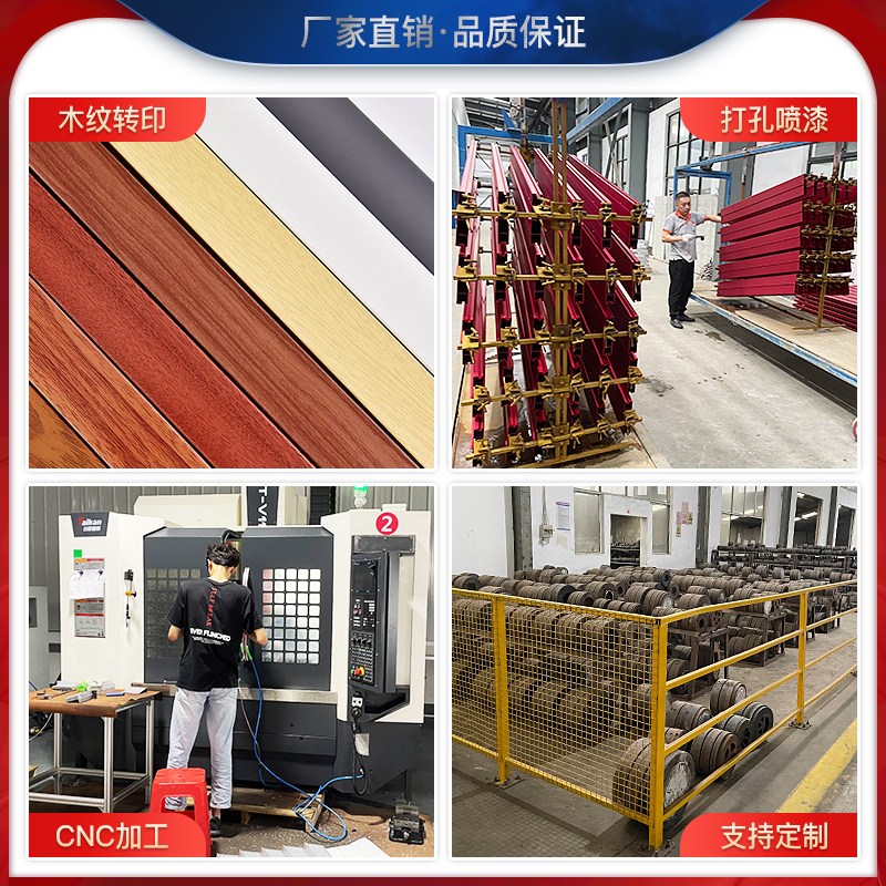 铝合金U型槽铝130*70*8mm内径114mm工业建筑U形铝槽C型槽钢铝型材