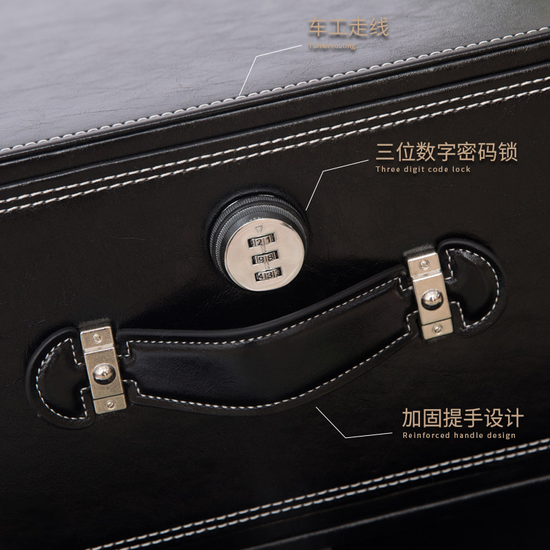 后备箱储物箱汽车收纳箱多功能密码箱车载大号置物箱抽屉式储物盒