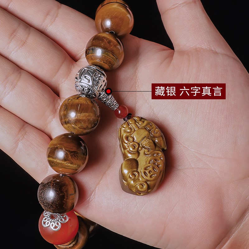 汽车档位珠高档饰品车内挂件平安佛珠貔貅车载摆件车档杆装饰用品