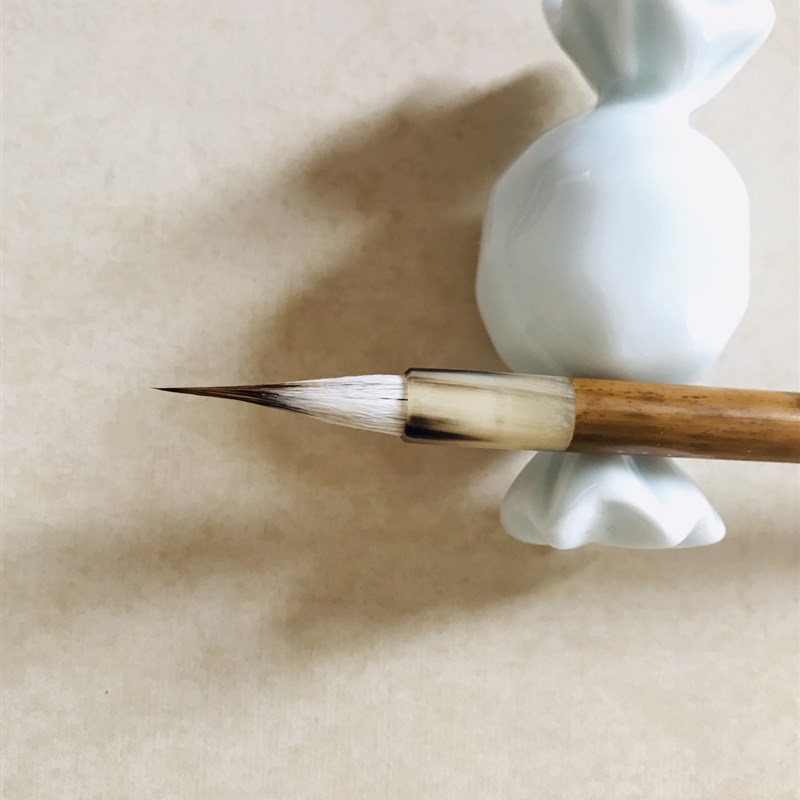 松针勾线笔专业工笔画兼毫勾线白描国画瘦金书壁画粗线条特制笔
