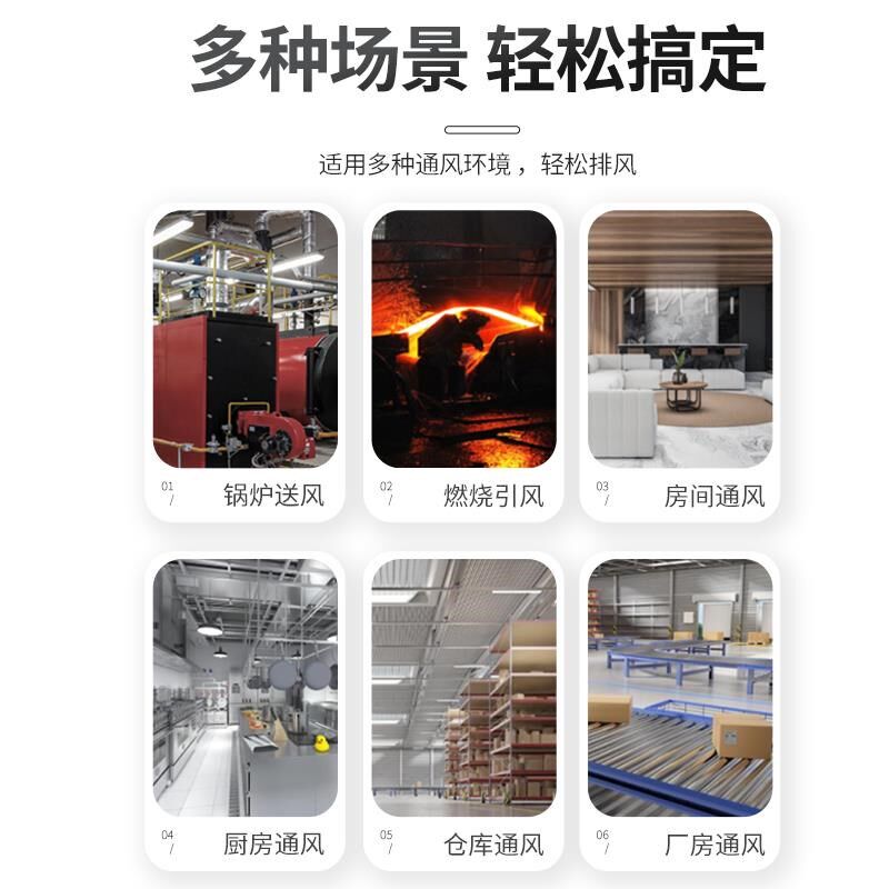 YN5-47锅炉引风机小型耐高温离心风机220V烟囱采暖炉工业除尘380V