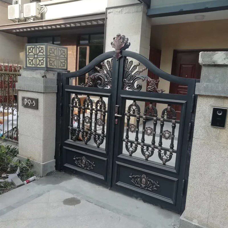 武汉铝艺栏杆栅栏户外庭院墙护栏别墅花园铁艺楼顶铝合金阳台围栏
