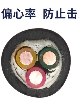 中大元通线缆 充电桩专用电缆线 YJV 3芯6 10 16平方 5*4 阻燃ZC-