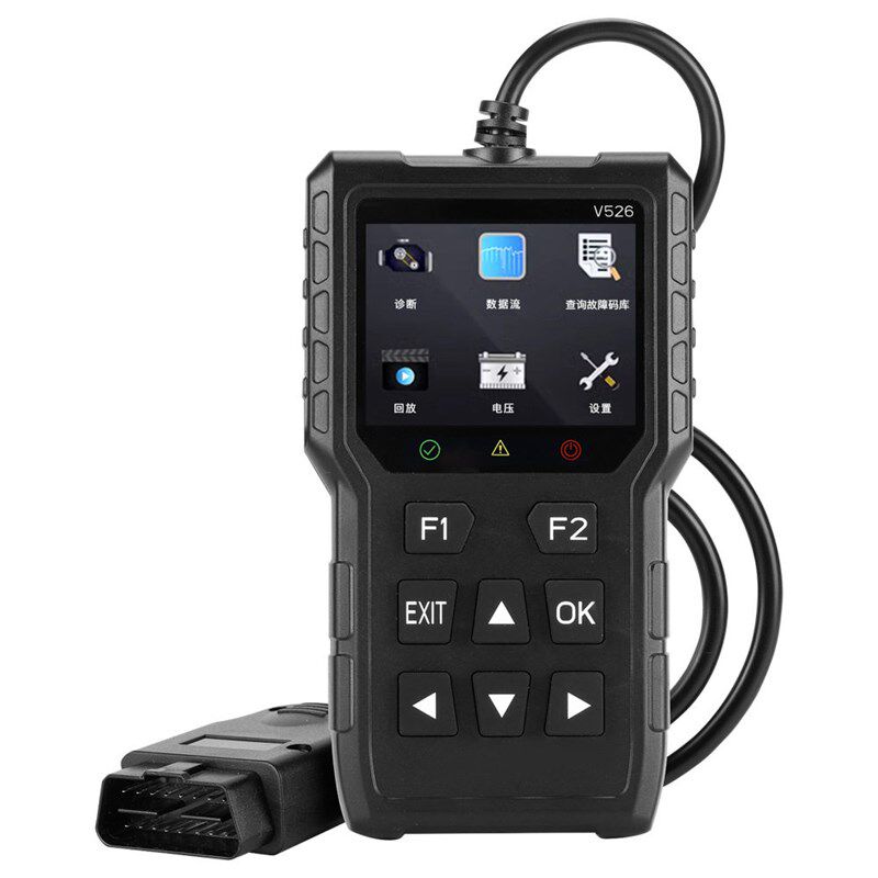 汽车故障诊断仪elm327发动机故障读取数据流电瓶电压obd2检测工具