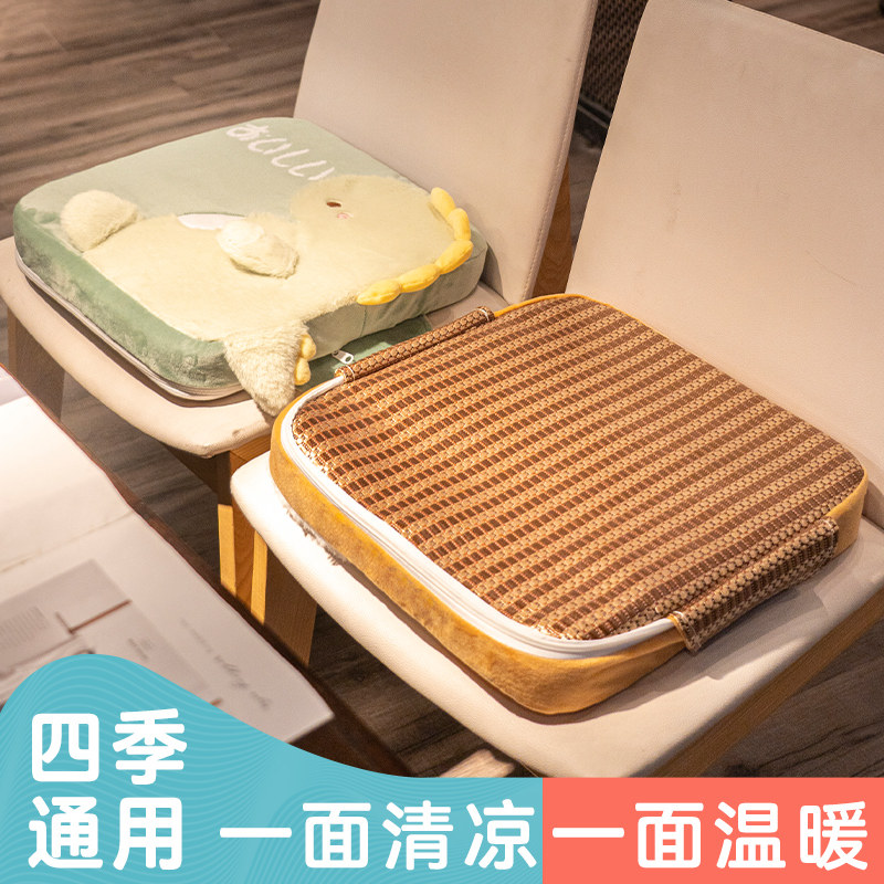 加厚海绵坐垫小学生椅子垫座椅餐椅增高垫屁垫不塌陷儿童凳子垫子