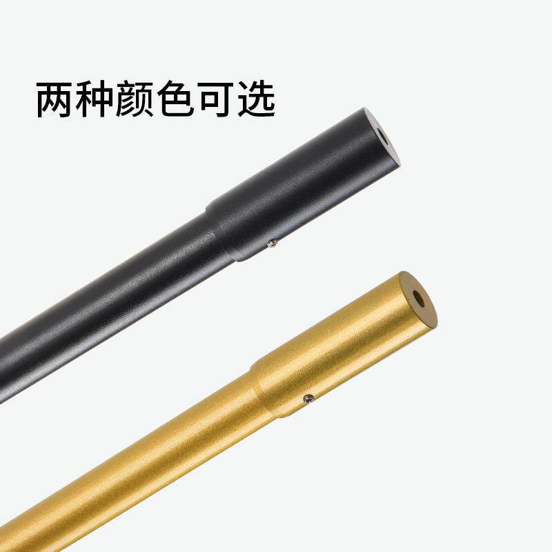 极简现代饭厅长条线形吊灯具简约北欧个性办公室LED前台吧台创意