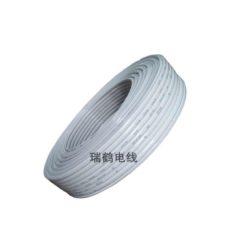 纯铜2心3心电线三相双股芯2X4铜线铜芯护套线家装家用3X2.5空调线