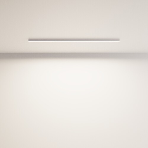 极简风格铝材吸顶灯 客厅卧室餐厅LED条形灯 线性LED吸顶灯 可调