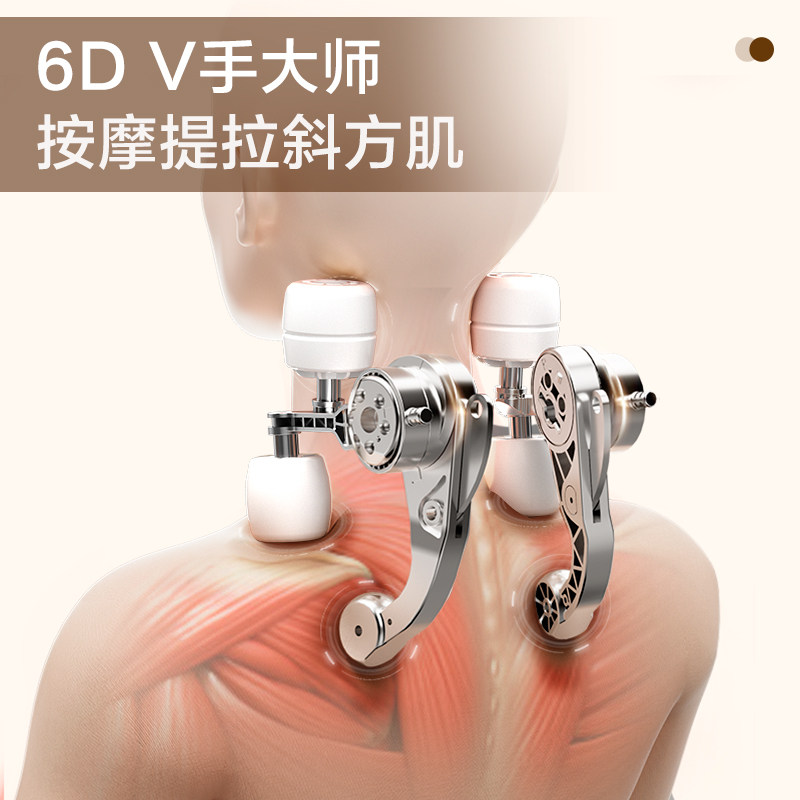 尚铭斜方肌颈椎按摩器肩颈腰部背部脖子枕肩膀腿部颈部按摩仪礼物
