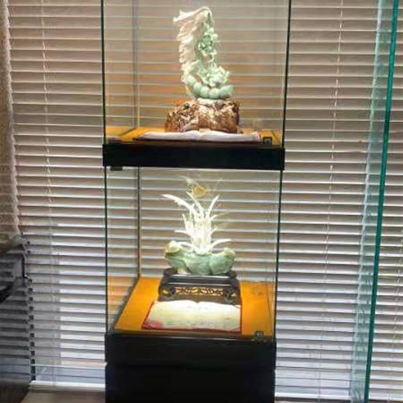 现货珠宝首饰古董玉器瓷器产品展示柜玻璃柜台博物馆文物展览柜台