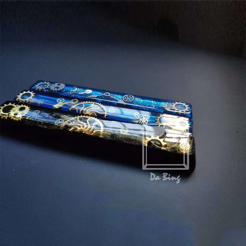 定制机械键盘键帽 树脂齿轮空格个性客制化键帽 朋克手工岁月SA