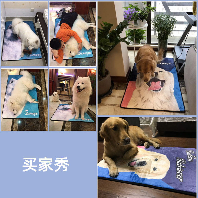 四季通用狗窝垫金毛中大型狗垫子哈士奇狗窝大型犬拉布拉多秋冬款