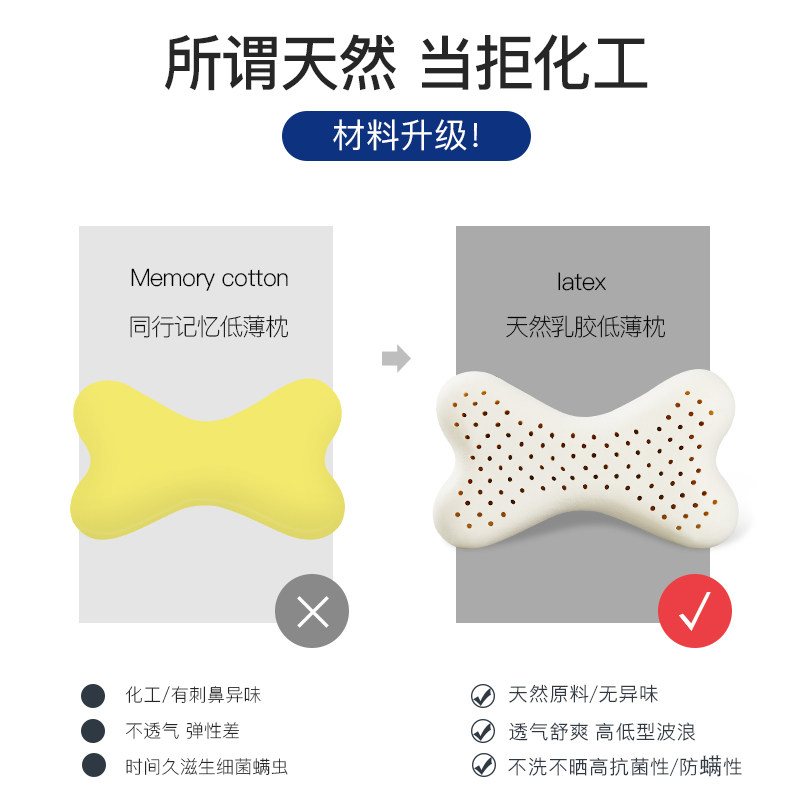 泰国乳胶汽车头枕护颈枕靠枕车用座椅枕头办公室椅子护脖子颈椎枕