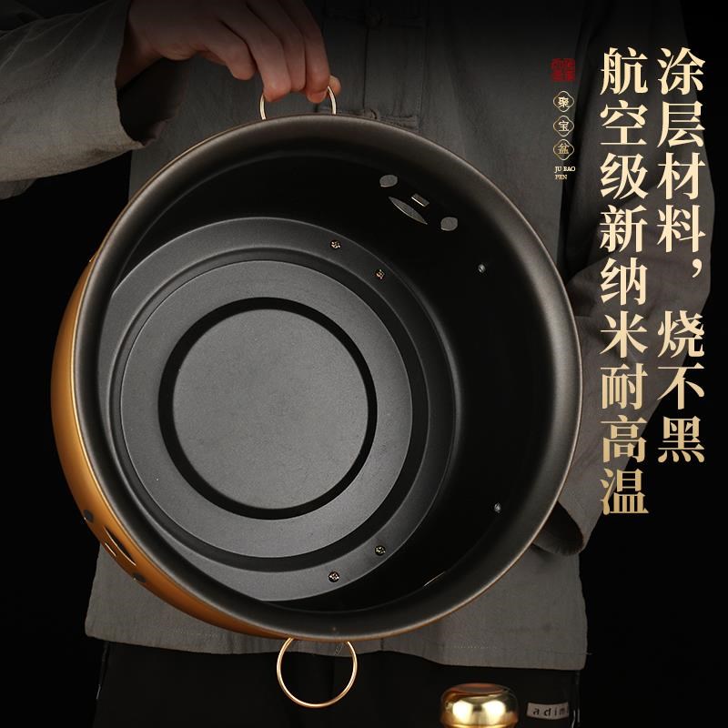 加厚不锈钢烧纸桶金桶烧经桶家用锡箔元宝铁桶化宝桶聚宝盆焚烧炉