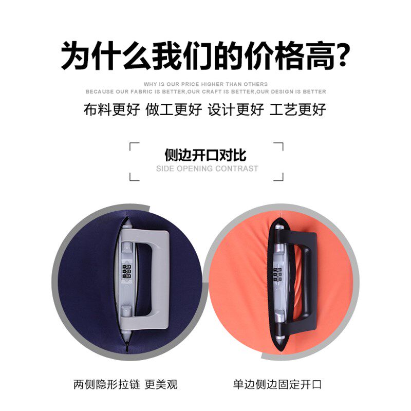 弹力行李箱保护套旅行箱拉杆箱套防尘罩外套适用日默瓦20/24/28寸