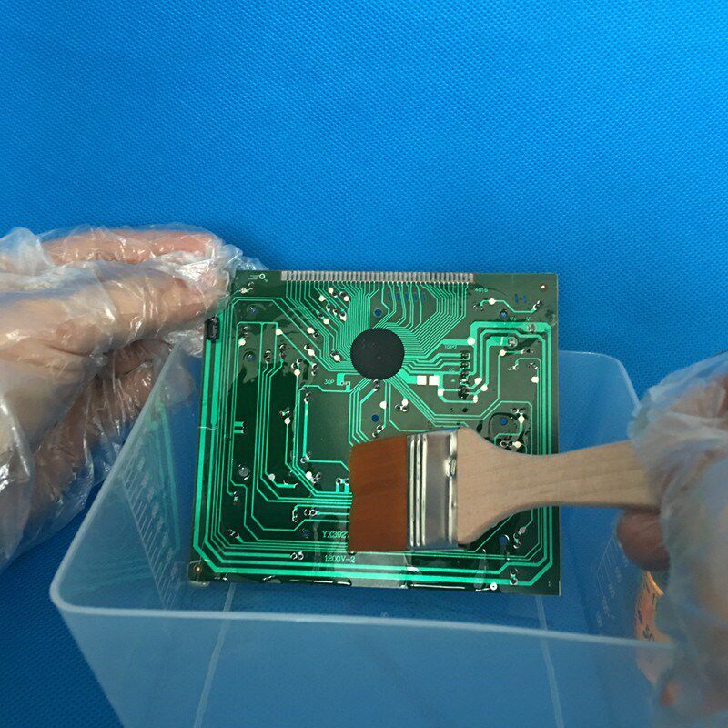 包邮银犀牌FC-86通用型三防漆速干 防止潮湿霉菌盐雾配送刷子1kg图片