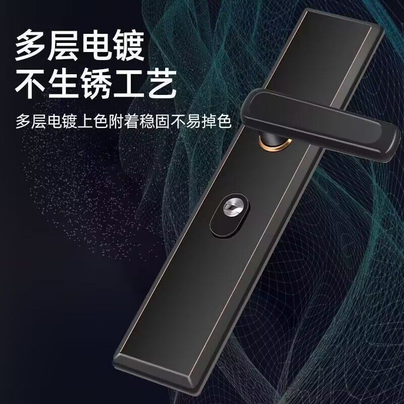 防盗门锁套装C级入户门锁家用通用型大门防撬锁机械锁具木门锁