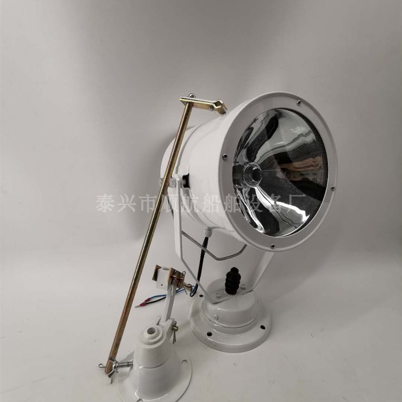 船用探照灯TG9-X 圆筒氙气灯灯 超高亮 扫海灯24V-150W