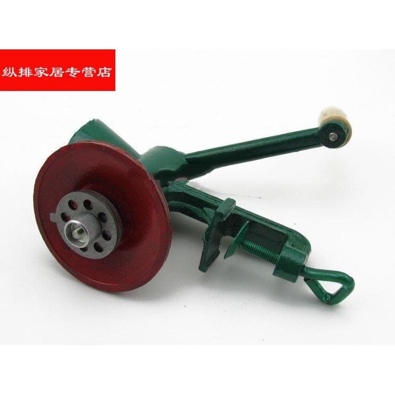 新款粉碎机手摇家用绞磨机手动磨粉机铸铁小型磨面机绞肉机研磨器