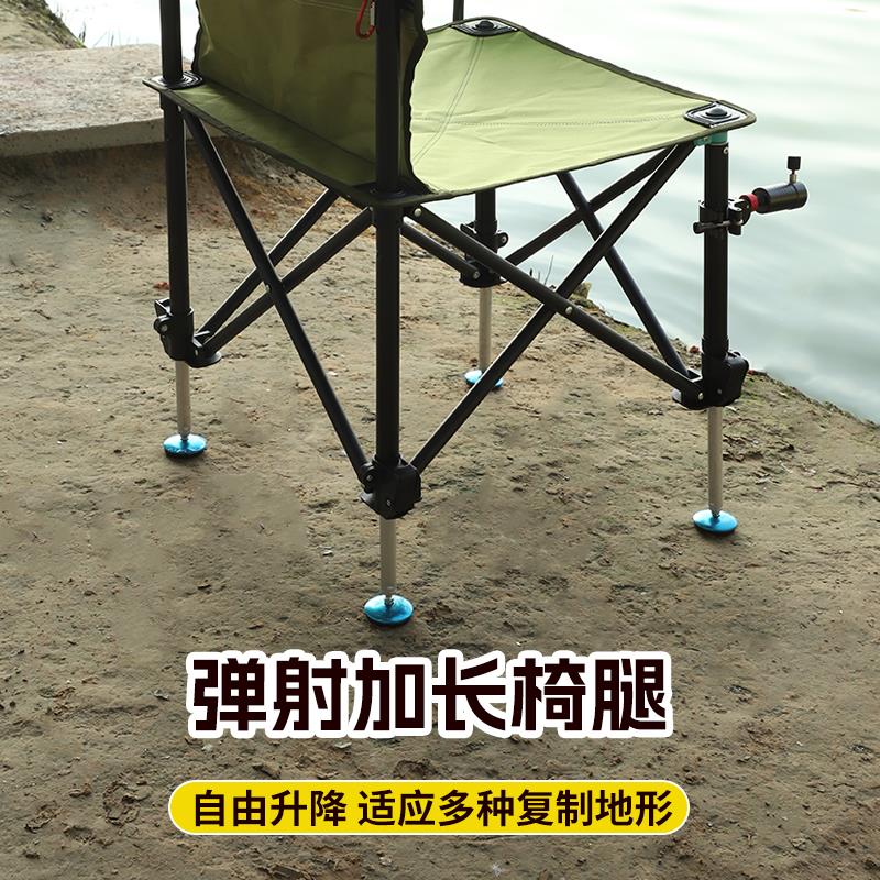 清仓碳纤维轻量2025新款钓鱼野餐用品钓鱼躺椅可躺可坐可睡折叠椅