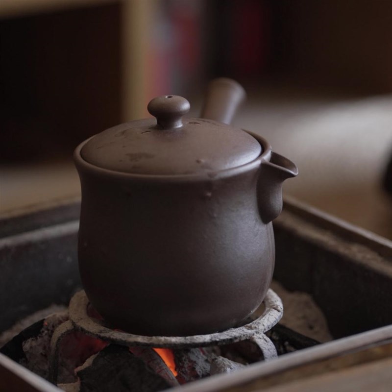 经典陶坊煮茶器原矿半手工还原烧共生矿紫砂壶中式泡茶壶功夫茶具